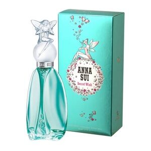 Anna Sui Secret Wish Eau de Toilette Mini- Aqua and White